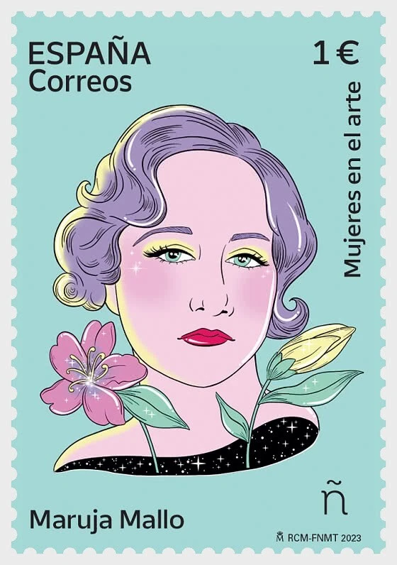 españa 2023 españa mujer arte Maruja MALLO artista pintor ceramicis 1v mnh Foto 1 de 1
