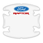 Ford F-150 Raptor en rouge poignée de porte de voiture autocollant de protection, paire