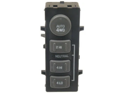 Для 2001-2002 GMC Sierra 3500 4WD переключатель SMP 12787TCHQ 4WD переключатель -- 4 кнопки - Изображение 1 из 2