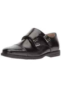 Florsheim Boys Formal Reveal Double Monk Jr Oxford, Black, Size 11 - Picture 1 of 7