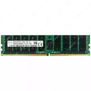 Hynix 32GB DDR4 2133MHz PC4-17000 LRDIMM Server Memory RAM 1x (HMA84GL7MMR4N-TF) - Picture 1 of 2