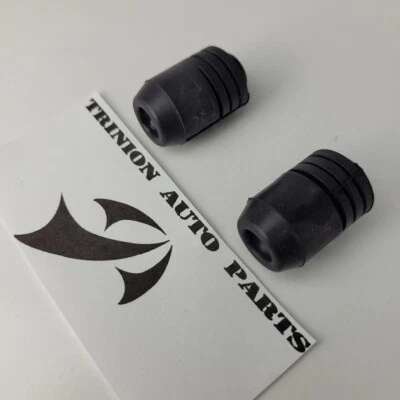 2001 Acura MDX Front Rear Door Bumpers Spacers Black Pair Set of 2 OEM - Image 1 of 3