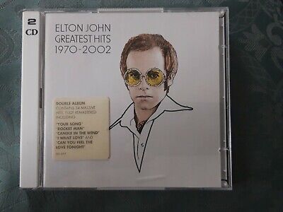 Elton John. Greatest Hits. 1970 - 2002. 2 CD Album. • 2.47£