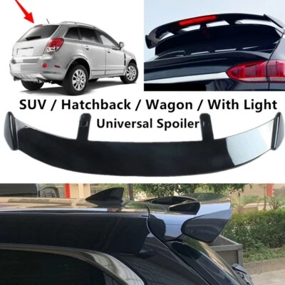 Universal For Chevrolet Captiva Sport Rear Tailgate Roof Spoiler Wing W/ Light - Изображение 1 из 4