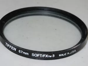 67mm Tiffen Soft FX-3 Filter Excellent +++                 #67g-u2bw - Picture 1 of 1
