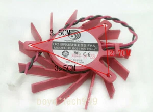PLB05710S12HH 50mm For AMD ATI HD5670 V4800 V4900 Fan Replacement 27x 35 x 35mm - Picture 1 of 5