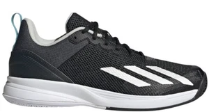 Adidas Courtflash Speed Tennis Shoes - Black - UK Size 9 - Picture 1 of 5