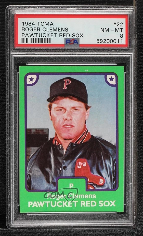 1984 TCMA 小联盟罗杰·克莱门斯 #022 PSA 8 — 第 1/2 张图片