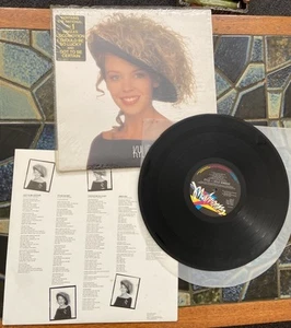 KYLIE - KYLIE MINOGUE 1988 Vintage Vinyl Lp Record Album + Lyrics - Picture 1 of 7