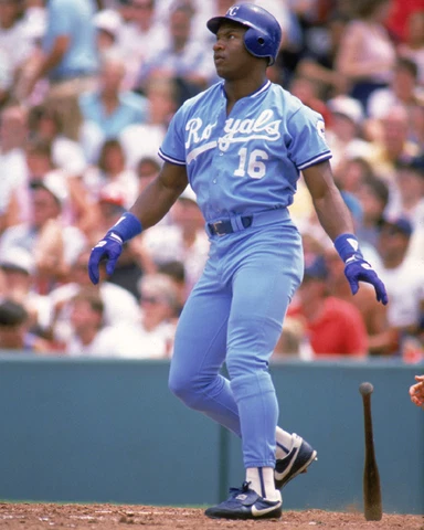 Kansas City Royals BO JACKSON Glossy 8x10 Photo Homerun Swing Print Poster Cover