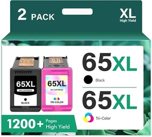 65XL 65 Ink Cartridges Black and Color Combo Pack - Picture 1 of 7
