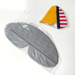VQ Models .46 Size Piper J-3 Cub 'US Army' Rudder and Elevator Set - Picture 1 of 1