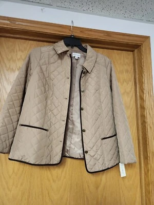 Studio Works Womens Quilted Jacket 1X NWT - Image 1 of 4
