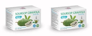 Gaviola tea - antioxidant supplement - GRAVIOLA SOURSOP TEA K-CUPS - 2 Boxes - Picture 1 of 8