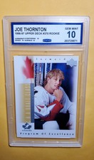 Graded 💎 Mint 10 1996-97 Upper Deck rookie JOE THORNTON Florida Panthers