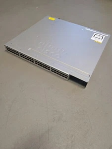 WS-C3850-48P-S Cisco Catalyst 3850 48 Port PoE IP Base - 1x POE PORT FAIL - Bild 1 von 3