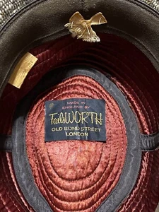 Vintage Tailsworth Old Bond Street London Wool Bucket Hat, Made in England - S/M - Picture 1 of 6