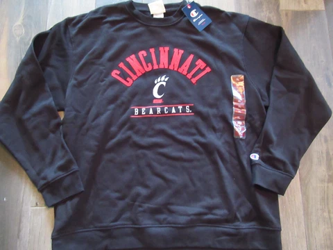 Cincinnati Bearcats Sweatshirt Men's 2XL new with tags Free Ship Cover