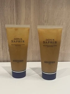 2 JAIPUR Saphir Boucheron Paris Body Lotion Vintage 100 ML 3.4 Fl.oz. READ - Picture 1 of 13