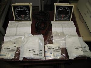 WELCH ALLYN/HILL ROM SPHYGMOMANOMETER BLOOD PRESSURE MONITOR WITH CUFFS LOT OF 2