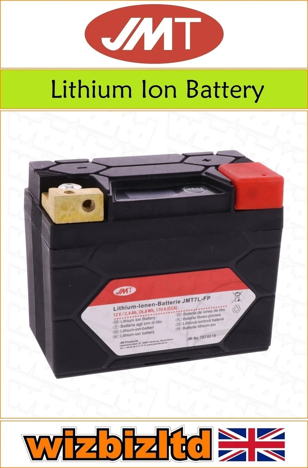 Honda CBR 1000 RR 2008-2018 [JMT Lithium Motorcycle Battery] - Image 1 of 1