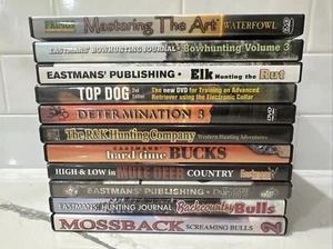 Lot Of Eleven 11 Eastman's Bow Hunting Journel DVDs Elk And Deer Dog Hunting - Picture 1 of 4