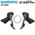 Shimano Claris St-2400 2×8 Speed Black Sti Shifter Brake Combo Lever Road Bike