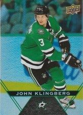 2018/2019 HOCKEY CARD TIM HORTONS - JOHN KLINGBERG # 3
