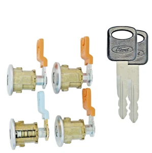 Fits 1996-2008Ford Econoline Van E150 E250 E350 4 Door Lock Set with 2 Ford Keys - Picture 1 of 4