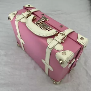 Steamline Luggage x Maisonette PINK Vanity Travel Case Handbag Suitcase Valise - Picture 1 of 16