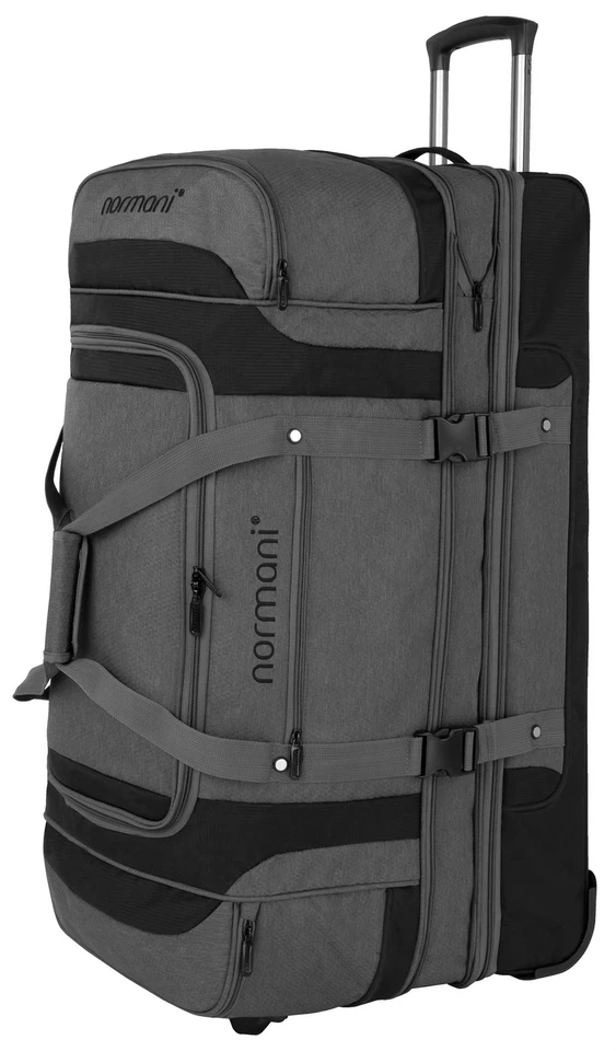 Große Reisetasche mit Rollen erweiterbarer Trolley Reisetrolley mit 120-150 L. - Bild 1 von 1