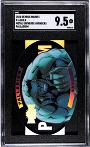 2024 UPPER DECK MARVEL METAL HULK PALLADIUM SGC 9.5 - Picture 1 of 2