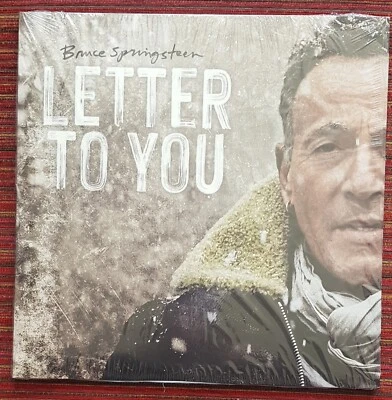 BRUCE SPRINGSTEEN LETTER TO YOU BLACK/WHITE SPLATTER USA LTD EDITION MISPRINT - Image 1 of 4