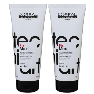 Loreal Tecni. ART Fix Max 2 x 200 ml Haargel extremer Halt Set - Bild 1 von 2