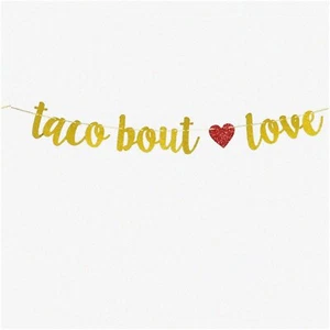 Love Fiesta Banner - Taco bout Engagement, Wedding, Bridal Shower Decorations - Picture 1 of 5