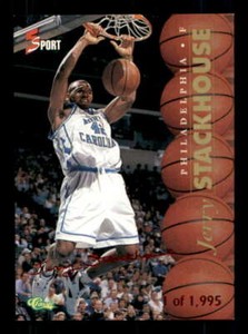 Jerry Stackhouse Rookie Card 1995 Classic Stackhouse Showtime #S3