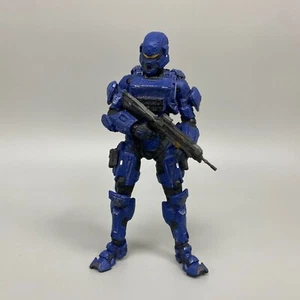 SPARTAN SOLDIER BLUE HALO 4 SERIES 1 MCFARLANE TOYS ACTION FIGURE LOOSE 5.5 INCH - Picture 1 of 5