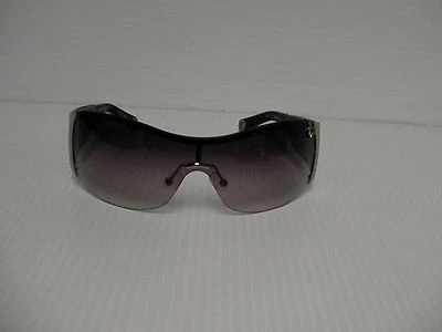 Authentic True religion women sunglasses Kira gunmetal wrap shield side stones  - Image 1 of 4
