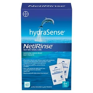 hydraSense NetiRinse Refill Salt Packets Universal Pre-Measured Self-Mix Pack... - Picture 1 of 9