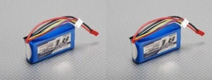2 CONFEZIONI Turnigy 1000mAh 3S 20C Lipo Pack JST 11.1 - Foto 1 di 1