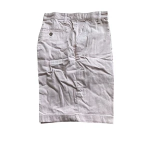 George flache Vorderseite Herren Shorts 36 rosa über Knie Taschen Baumwolle Elasthan neu mit Etikett - Bild 1 von 4
