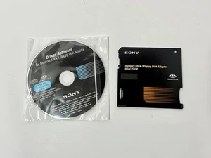 Sony Memory Stick/Floppy Disk Adaptor MSAC-FD2M & CD-ROM Driver Software - Picture 1 of 5