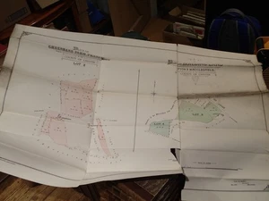 1884 Large estate map of Upton and Macclesfield in the County of Chester - Picture 1 of 5