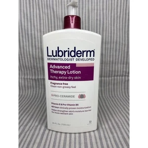 Lubriderm Advanced Therapy Fragrance Free Lotion Vitamin E 24 Fl Oz - Picture 1 of 2