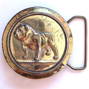 Vintage 1977 Great American Bulldog Gürtelschnalle Limited Edition Sammlerstück - Bild 1 von 7