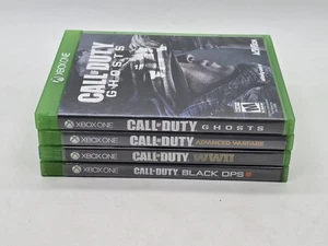 Call of Duty Advanced Warfare Ghosts WWII & Black Ops IIII Xbox One Lot 4 Spiele  - Bild 1 von 15