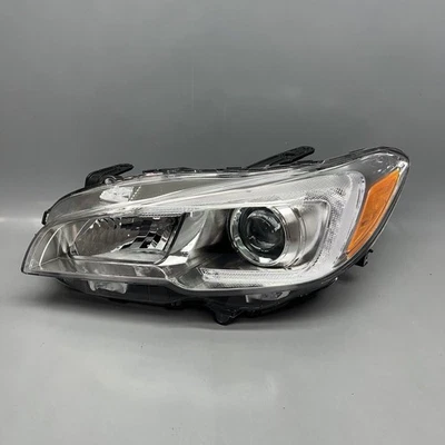 SUBARU WRX STI HEADLIGHT LEFT DRIVER 2015 2016 2017 2018 2019 2020 2021 OEM - Imagem 1 de 4
