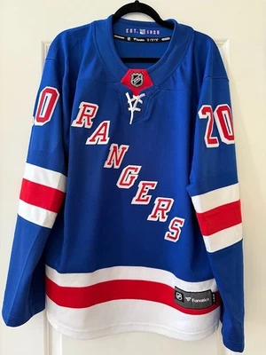 Fanatics New York Rangers Home Breakaway Jersey Chris Kreider Blue Men's Medium - Image 1 of 4
