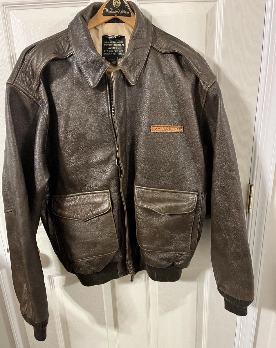 ⭐︎ヴィンテージ⭐︎AVIREX A-2 フライトジャケットUS sizeS A-2 FLIGHT JACKET ANTIQUE LAMB / A-2 フライトジャケット