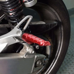R-FIGHT Red Rear Foot Pegs For Honda CBR250R ABS 11 12 13 - Picture 1 of 6